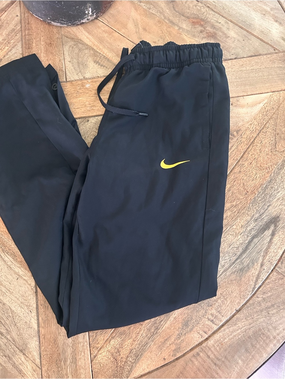Nike Black Dri-FIT Athletic Shorts with Subtle Logo